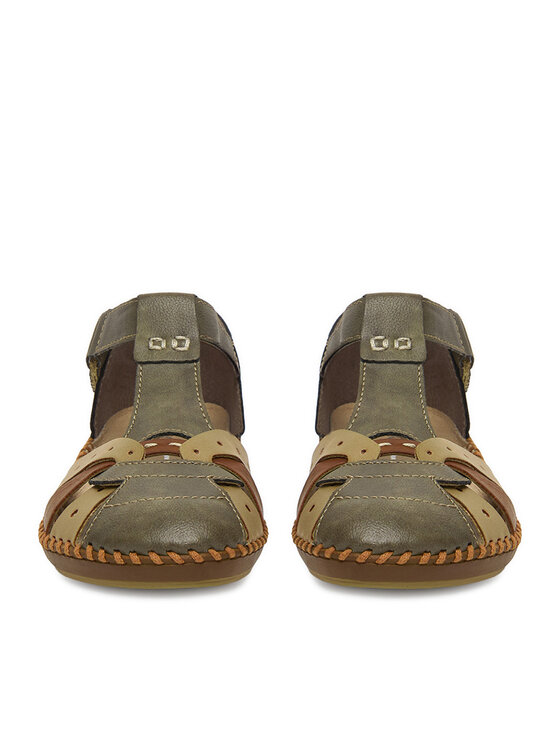 Rieker Rieker Sandale CEO-M1655-54 Zelena