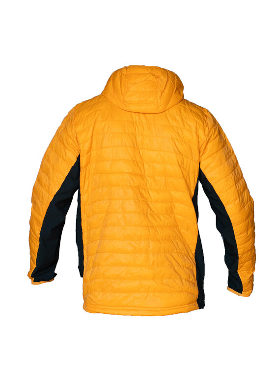 Columbia Columbia Giacca di transizione Columbia Powder Pass Hybrid Hooded Jacket Arancione Regular Fit