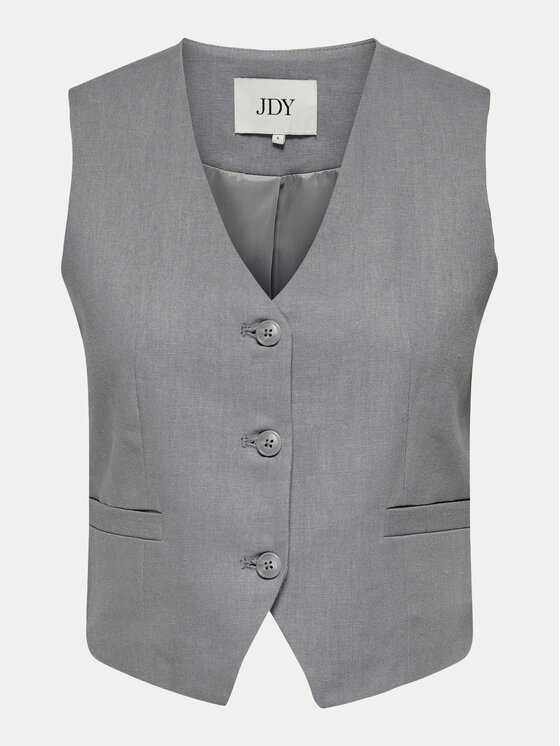 JDY JDY Weste Maya 15324995 Grau Regular Fit