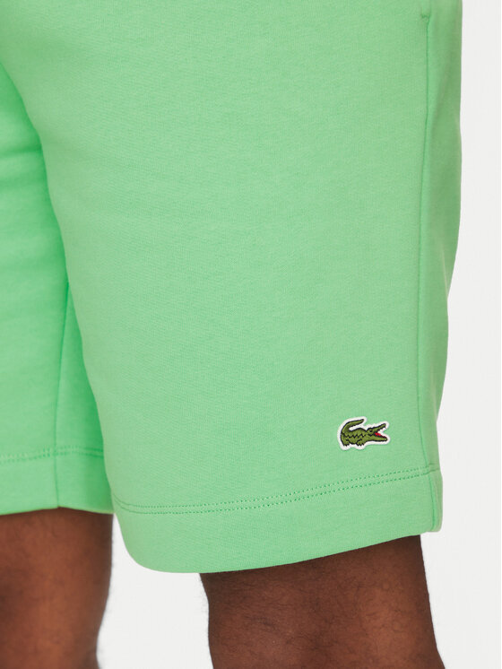 Lacoste Lacoste Αθλητικό σορτς GH9627 Πράσινο Regular Fit
