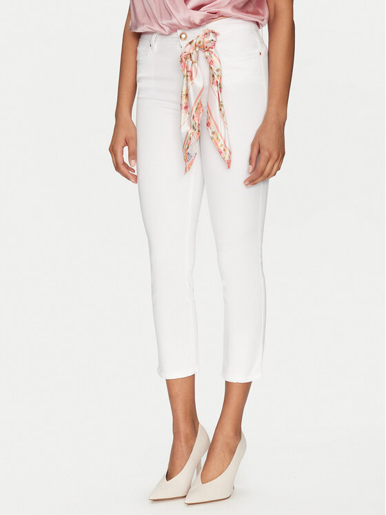 Damskie Jeansy Guess, Rozmiar 31, Białe, W5GA91 W93CM