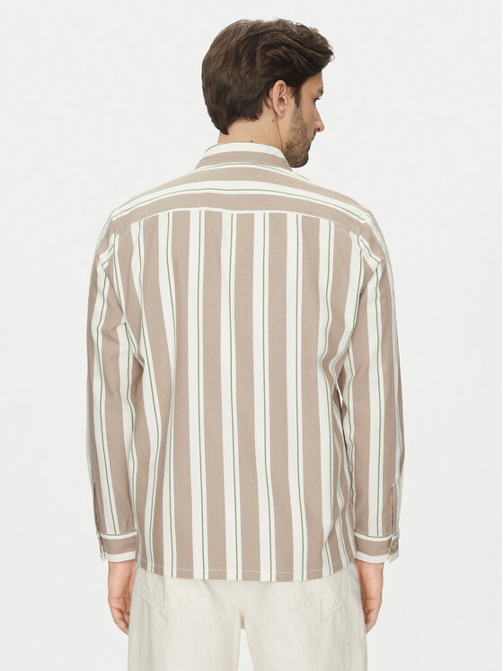 Marc O'Polo Marc O'Polo Košile 522 7348 74184 Béžová Relaxed Fit