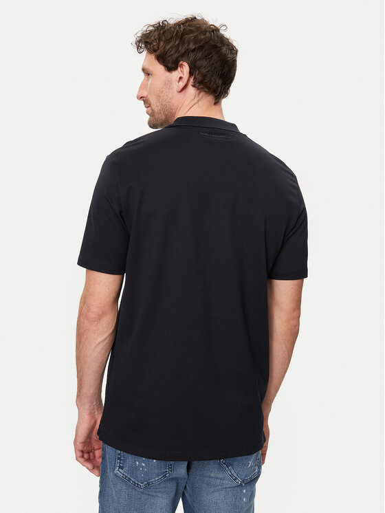 KARL LAGERFELD KARL LAGERFELD Pólóing 745028 542232 Sötétkék Regular Fit
