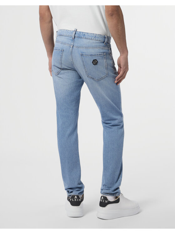 PHILIPP PLEIN PHILIPP PLEIN Jeans 30026 Blu Straight Fit