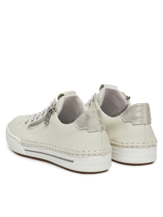 Rieker Rieker Sneakersy L7250-80 Écru