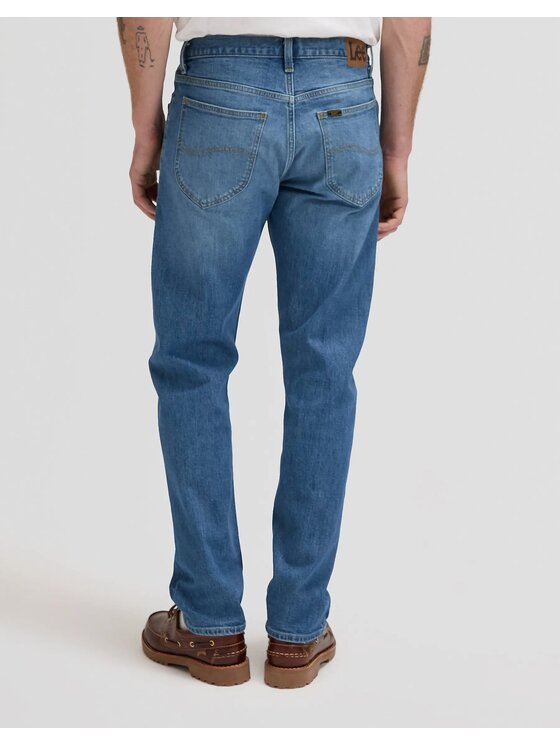 Lee Lee Jeansy DAVID Niebieski Regular Fit