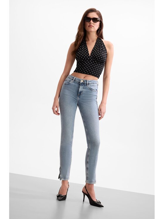 Guess Guess Jeansy 182700 Modrá Skinny Fit