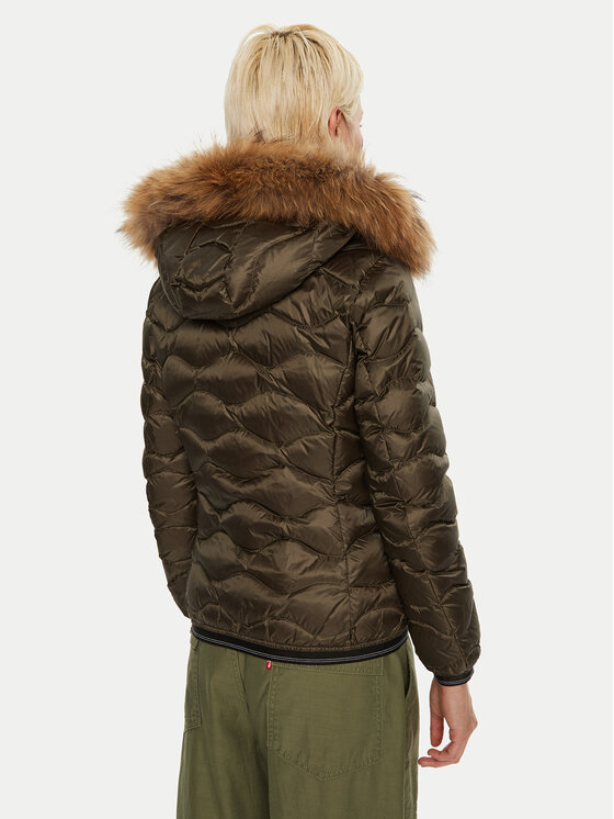 Blauer Blauer Μπουφάν πουπουλένιο 24WBLDC03048 Πράσινο Regular Fit