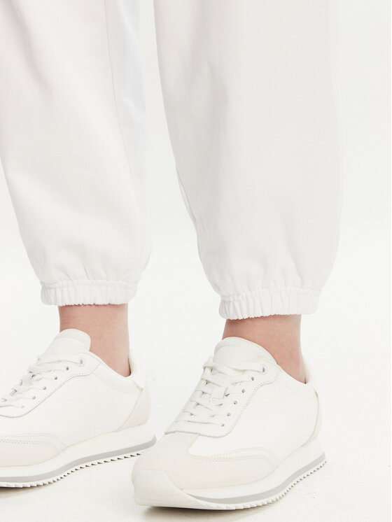 Calvin Klein Jeans Calvin Klein Jeans Спортивні штани Monologo LV047B235G Білий Regular Fit