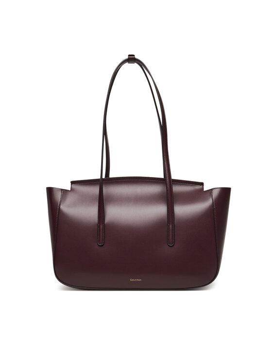 Calvin Klein Calvin Klein Torbica Hardware Flap Tote Bag LV04F3145G Tamnocrvena