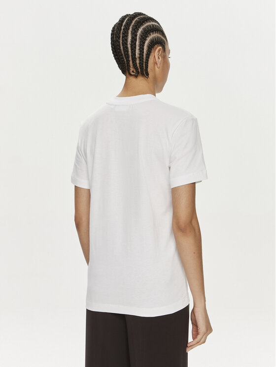 Calvin Klein Calvin Klein T-shirt Multi Logo K20K207215 Bijela Regular Fit