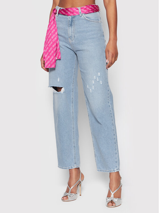 Jeans UA2099 D4666 Blu Boyfriend Fit