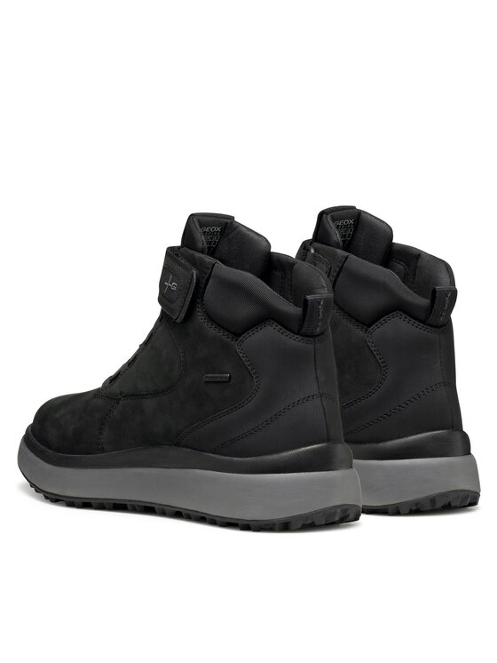 Geox Geox Schnürschuhe U Granito + Grip B A U56FZC 00045 C9999 Schwarz