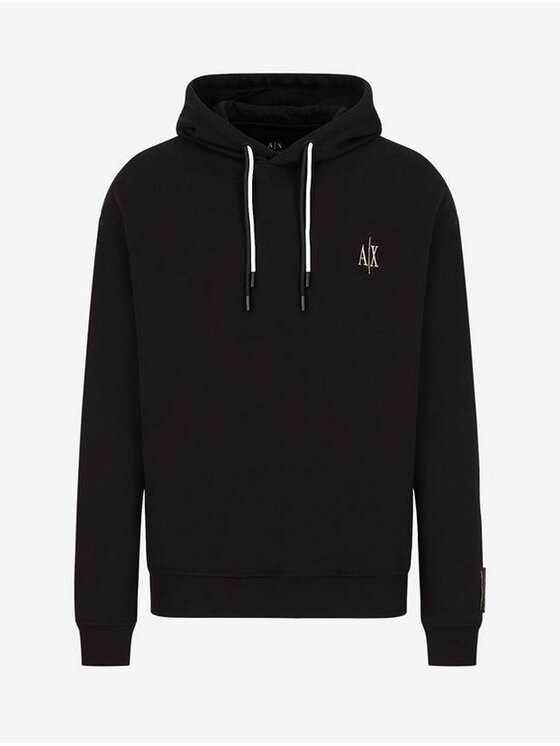 Armani Exchange Armani Exchange Mikina 8NZMPW ZJ8WZ 1200 Černá Regular Fit