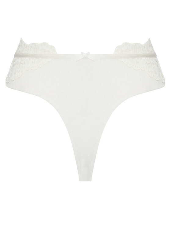 Hunkemöller Hunkemöller Chilot tanga 302384 Écru