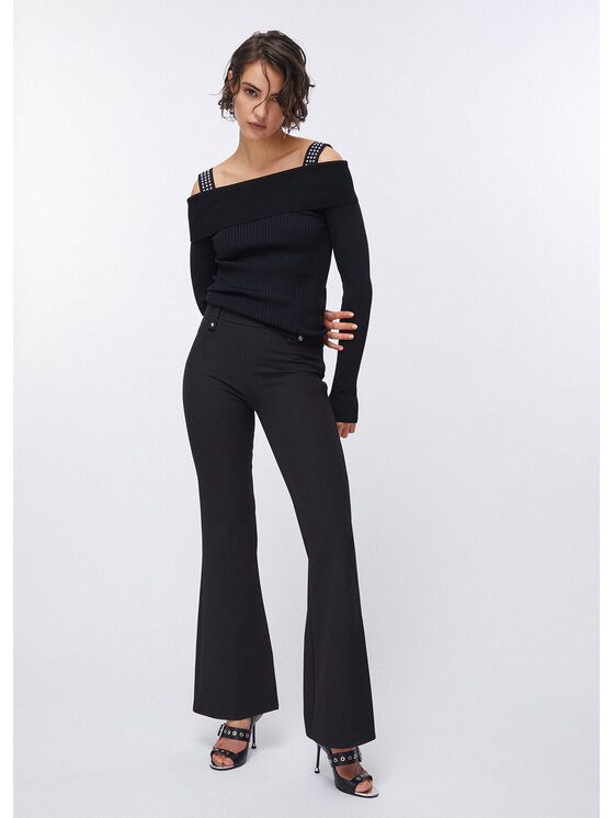 Liu Jo Liu Jo Sweter WA6061MS55N22222 Czarny Regular Fit