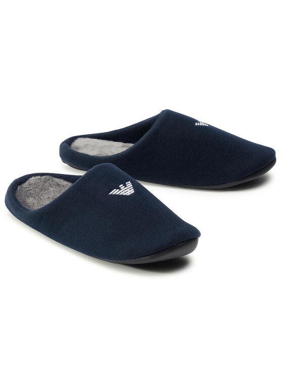 Emporio Armani Emporio Armani Papuče XJPM03 XM611 N269 Tmavomodrá
