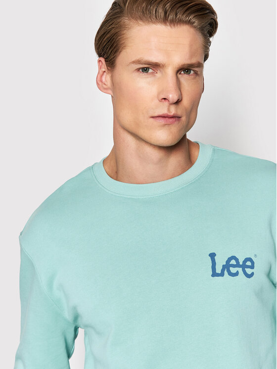 Lee Lee Felpa Wobbly L81MSPUD 112145601 Blu Regular Fit