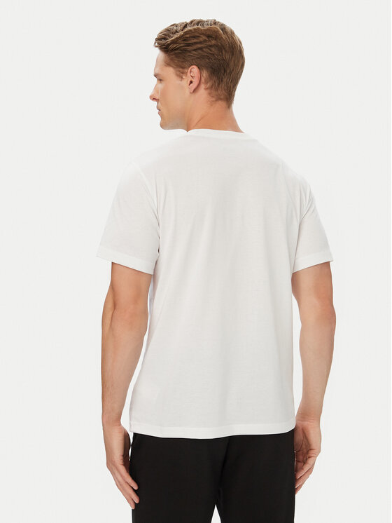 The North Face The North Face T-Shirt Evolution Simple Dome NF0A8CZ2 Biały Regular Fit