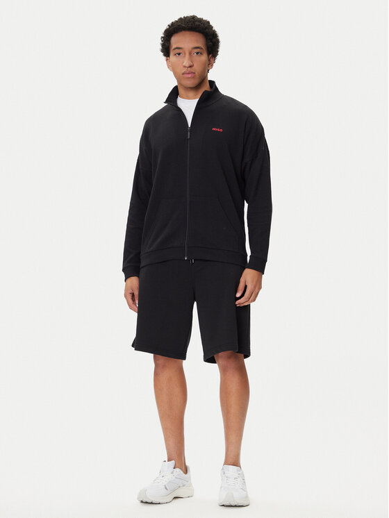 HUGO UNDERWEAR HUGO UNDERWEAR Džemperis ar kapuci Austin 50556966 Melns Regular Fit