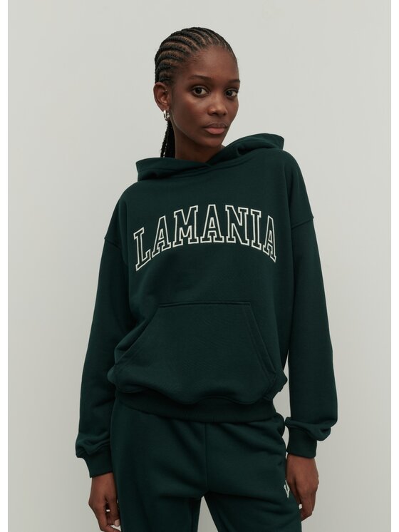 La Mania La Mania Felpa PERFECT Verde Classic Fit