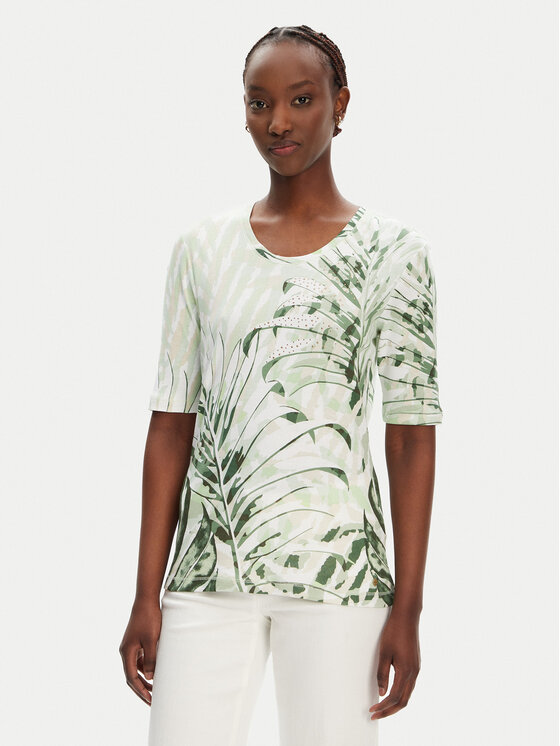 Olsen Olsen Bluse 11105126 Grün Regular Fit