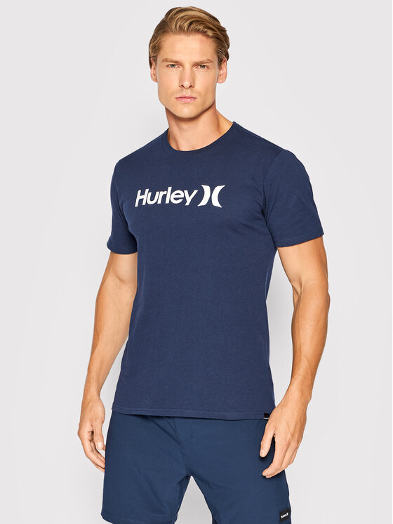 Hurley Marškinėliai Everyday Washed Core O&O HATS1020 Tamsiai mėlyna Regular Fit
