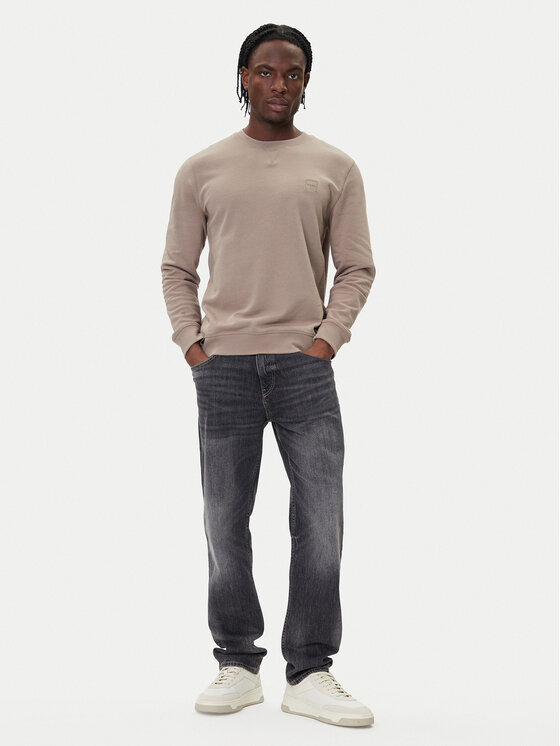 BOSS BOSS Суитшърт Westart 50509323 Бежов Regular Fit