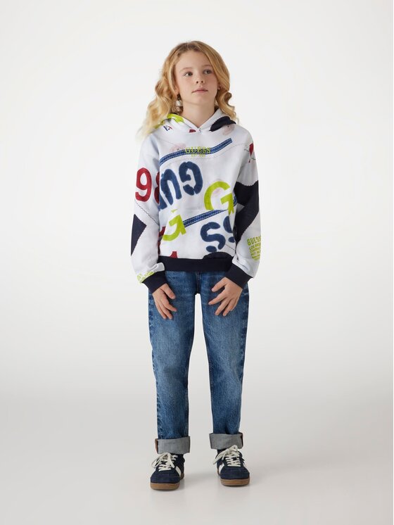 Guess Kids Guess Kids Πουλόβερ 171431 Μπλε Classic Fit