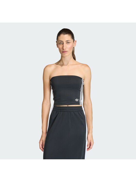 adidas Top 3-Stripes KD2893 Czarny Slim Fit