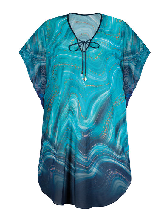 Feba Feba Vestito da spiaggia F122A Turchese