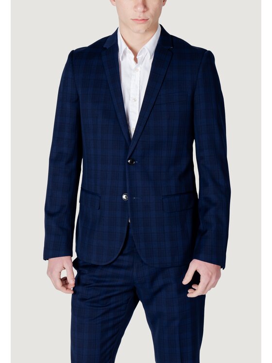 Antony Morato Antony Morato Σακάκι BONNIE SLIM FIT GALLES PATTERN Μπλε Slim Fit