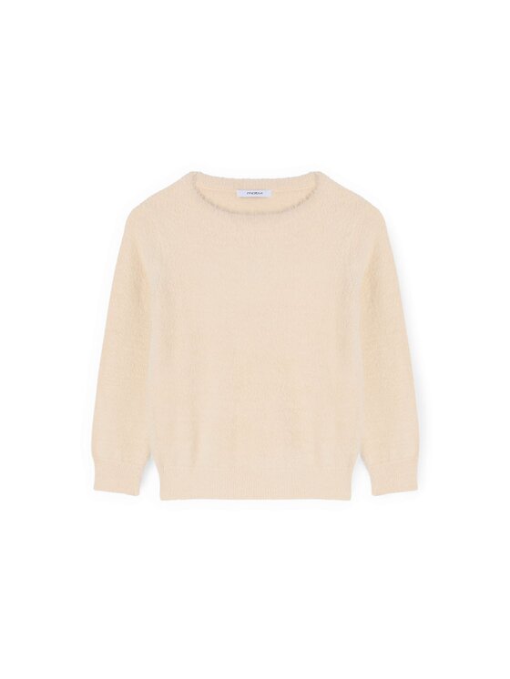 Motivi Motivi Cardigan M554W203750N011 Écru Regular Fit