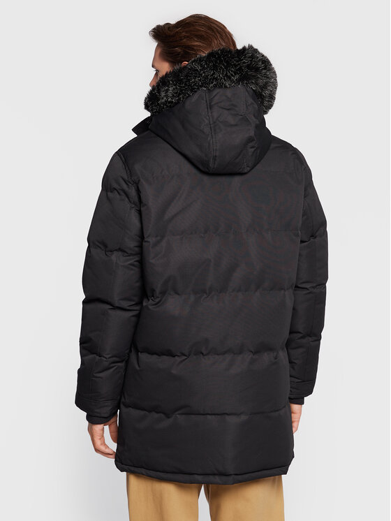 Brave Soul Brave Soul Parka MJK-JETHRO Crna Regular Fit