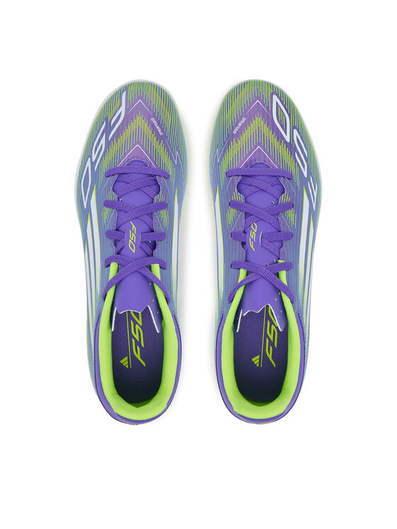 adidas adidas Čevlji za nagomet F50 Club Indoor Boots JI0023 Vijolična