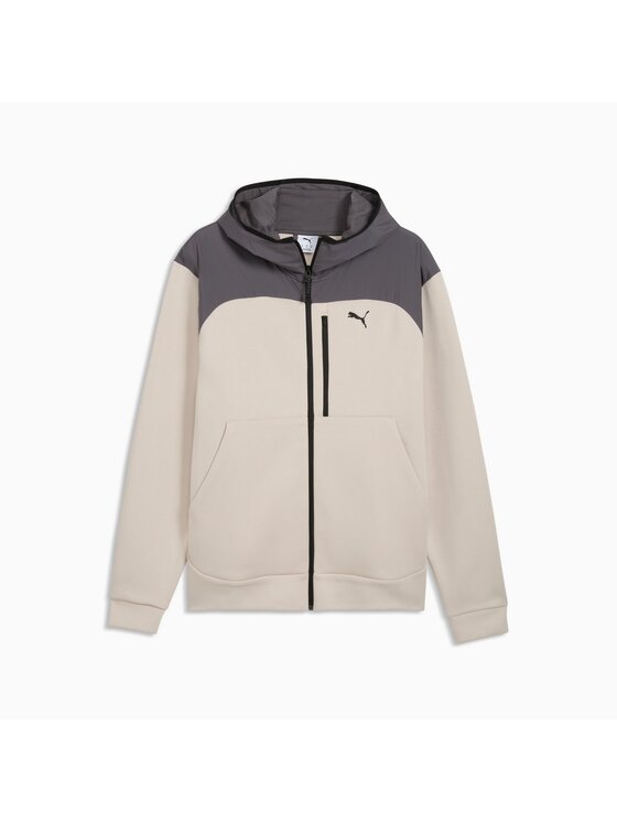 Puma Puma Bluza 694490 Beżowy Regular Fit
