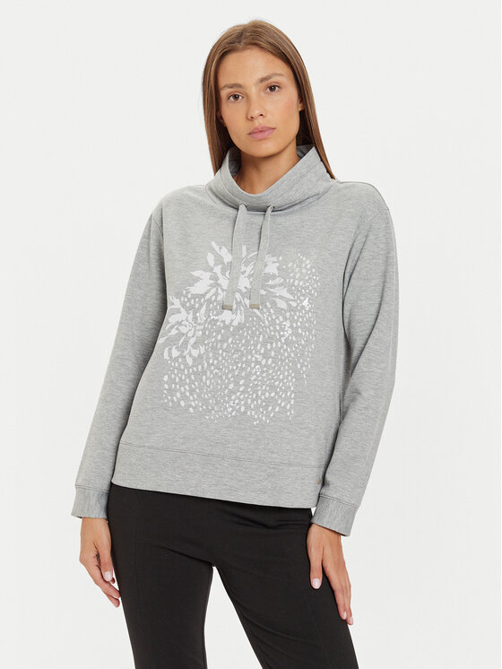 Olsen Olsen Суитшърт 11201599 Сив Regular Fit