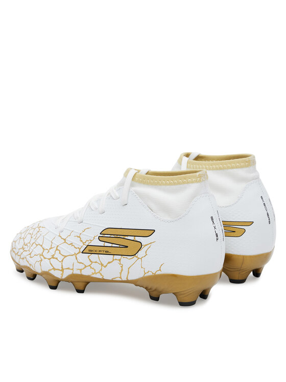 Skechers Skechers Scarpe da calcio Skx_1.5 High Jr Td Fg 252086N/WBGD Bianco