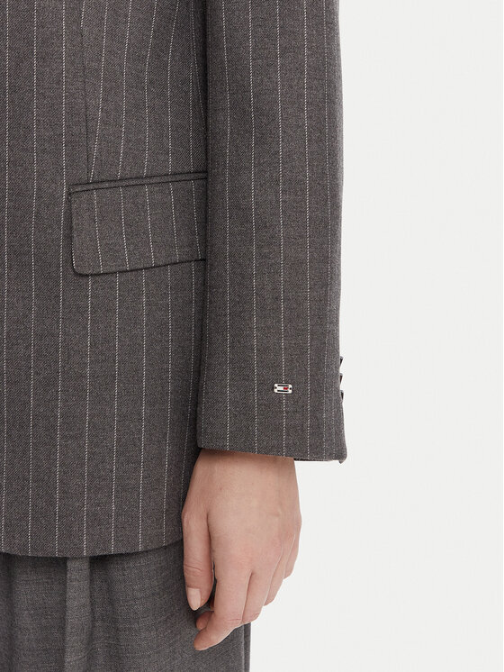 Tommy Hilfiger Tommy Hilfiger Сако WW0WW48262 Сив Relaxed Fit
