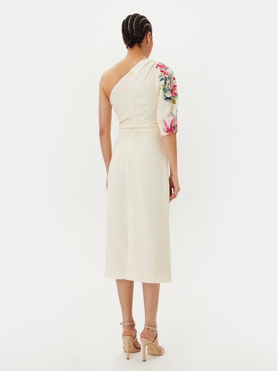 TWINSET TWINSET Лятна рокля 251LB2UDD Бял Regular Fit