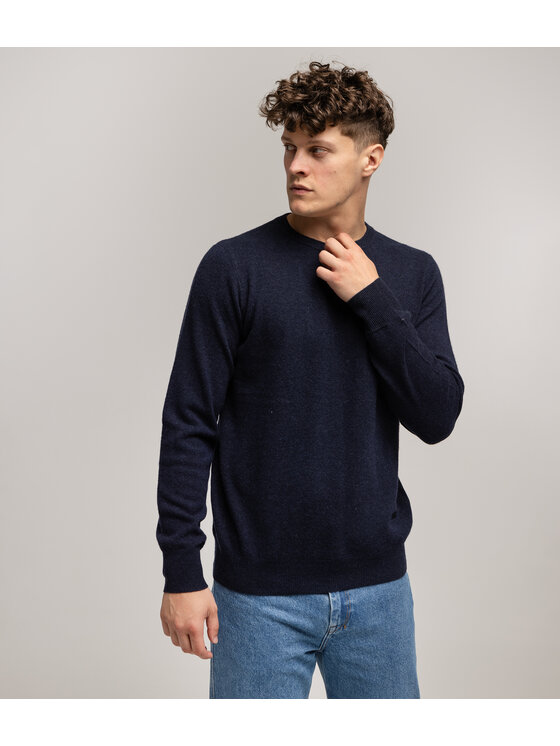 Lee Cooper Lee Cooper Sweter LONI MERA Granatowy Regular Fit