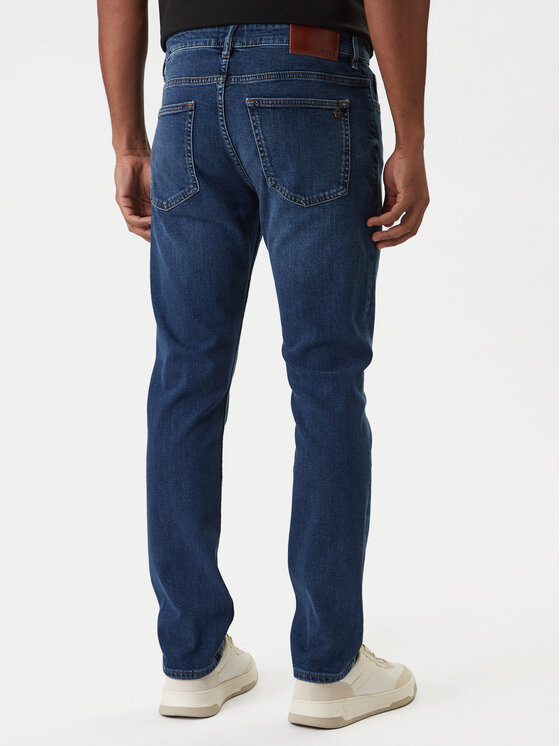 BOSS BOSS Jeans hlače Delaware Bo 50549514 Modra Slim Fit