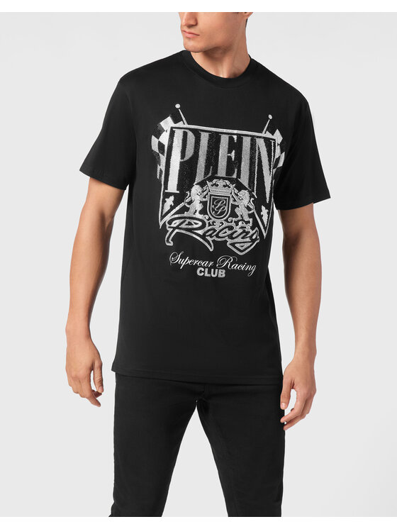 PHILIPP PLEIN PHILIPP PLEIN T-Shirt 21653 Czarny Regular Fit