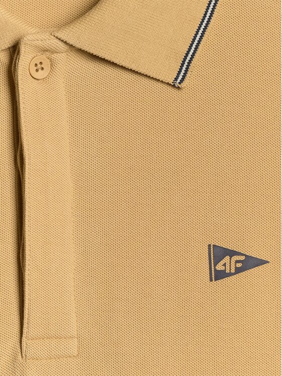 4F 4F Polo 4FRSS26TPTSM0897-83S Marrone Regular Fit