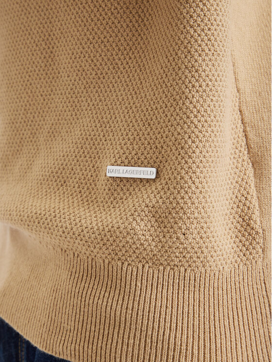 KARL LAGERFELD KARL LAGERFELD Golf 655013 564303 Khaki Regular Fit