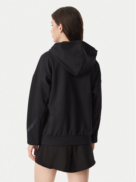 adidas adidas Pulóver Z.N.E. Full Zip KF6327 Fekete Regular Fit