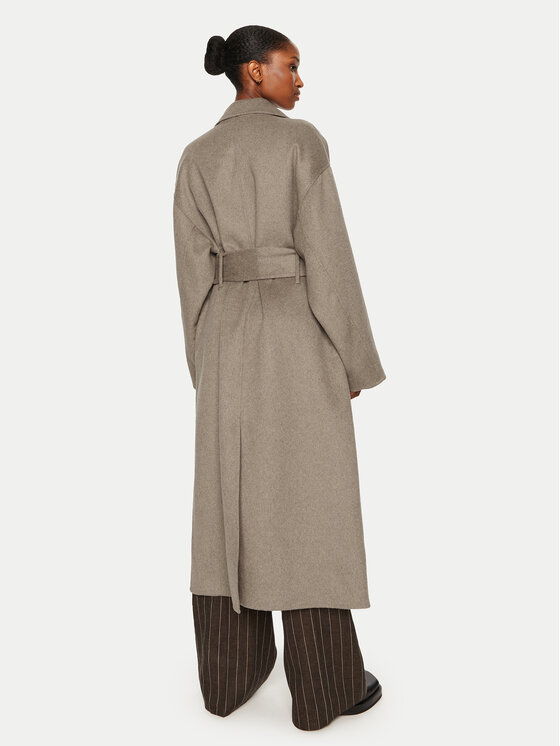 DAY BIRGER ÉT MIKKELSEN DAY BIRGER ÉT MIKKELSEN Płaszcz wełniany Howard DAY65243401 Beżowy Loose Fit