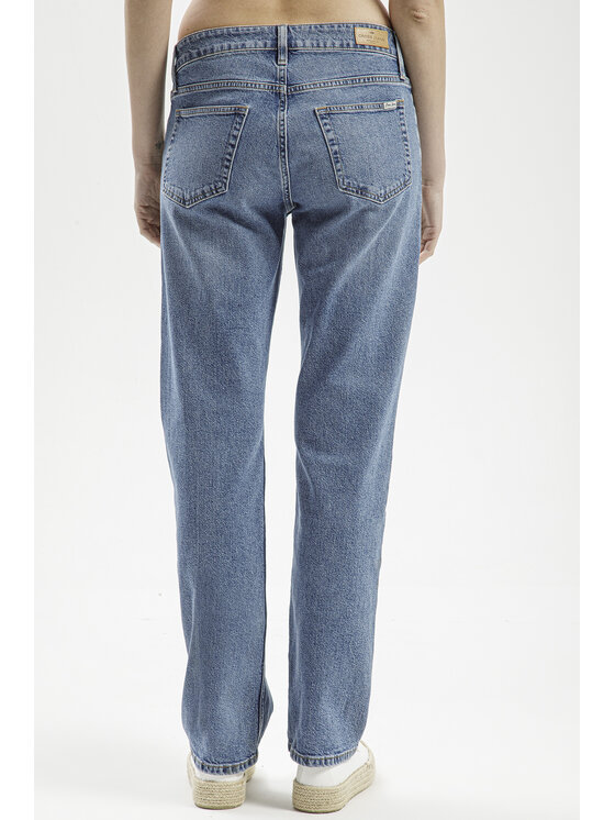 Cross Jeans Cross Jeans Jeansy H 460-010 Niebieski Straight Leg