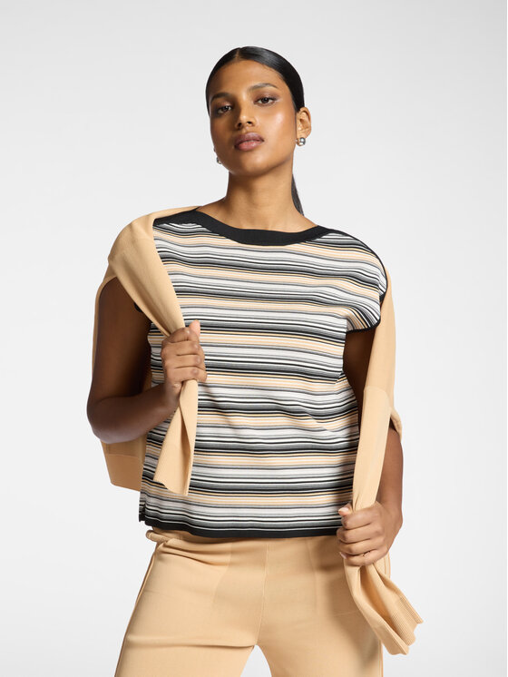 Elena Mirò Elena Mirò Sweter M555Z100747N0C1 Czarny Regular Fit