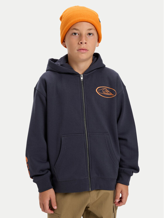 Quiksilver Bluză Salt Water Graphic Zip EQBFT03962 Colorat Regular Fit